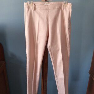 Ladies peach coloured H&M pants great for spring, size 4 no issues